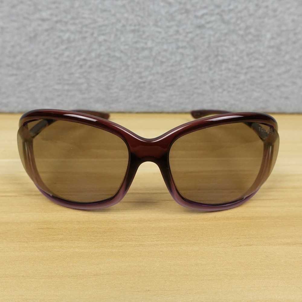 TOM FORD Jennifer Sunglasses Purple Gradient TF8 83F 61-16-120 Made in Italy - Picture 2 of 15